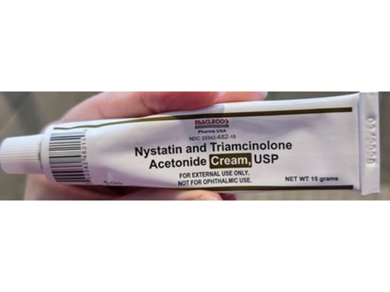 Nystatin And Triamcinolone Acetonide Cream, 15 g, Macleods (Rx)