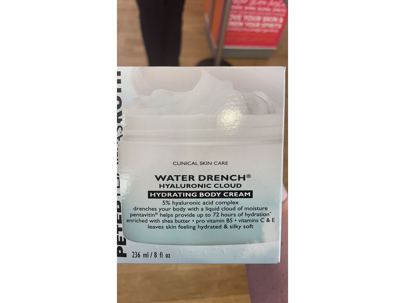 Peter Thomas Roth Water Drench Hyaluronic Cloud Hydrating Body Cream, 8 fl oz/236 mL