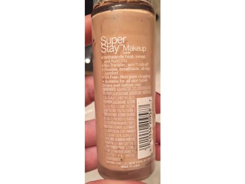 Maybelline New York Super Stay 24Hr Makeup, Pure Beige, 1 fl oz/30 mL