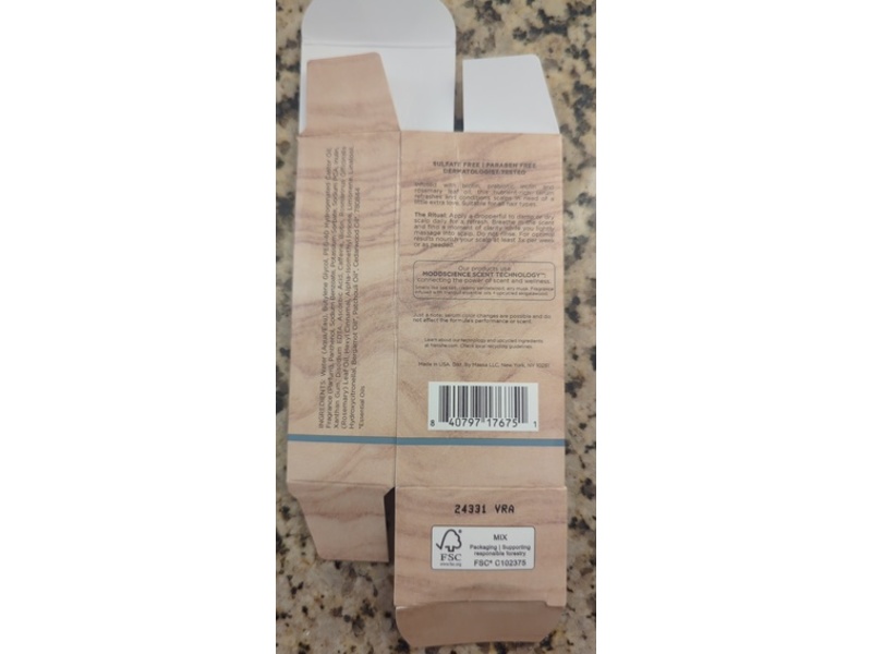 Being Frenshe Hair Wellness Calming Scalp Serum, Salty, 0.9 fl oz/27 mL