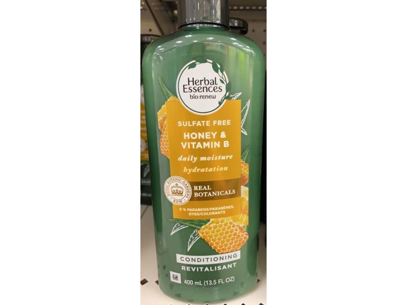 Herbal Essences Bio:Renew Sulfate Free Conditioner, Honey And Vitamin B, 13.5 fl oz / 400 mL