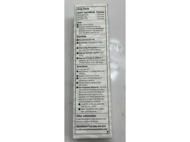 Thrive Causemetics Buildable Blur CC Cream, SPF 40, 150 Light, 1 fl oz/30 mL