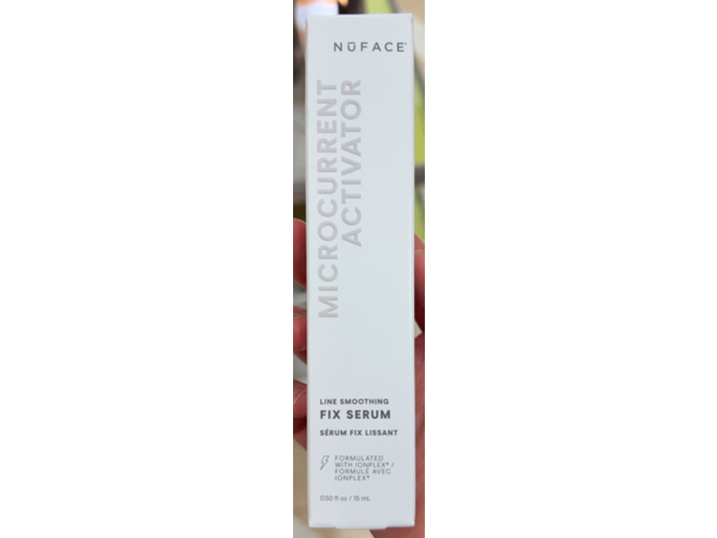 Nuface Microcurrent Activator Line Smoothing Fix Serum, 0.50 fl oz/15 mL