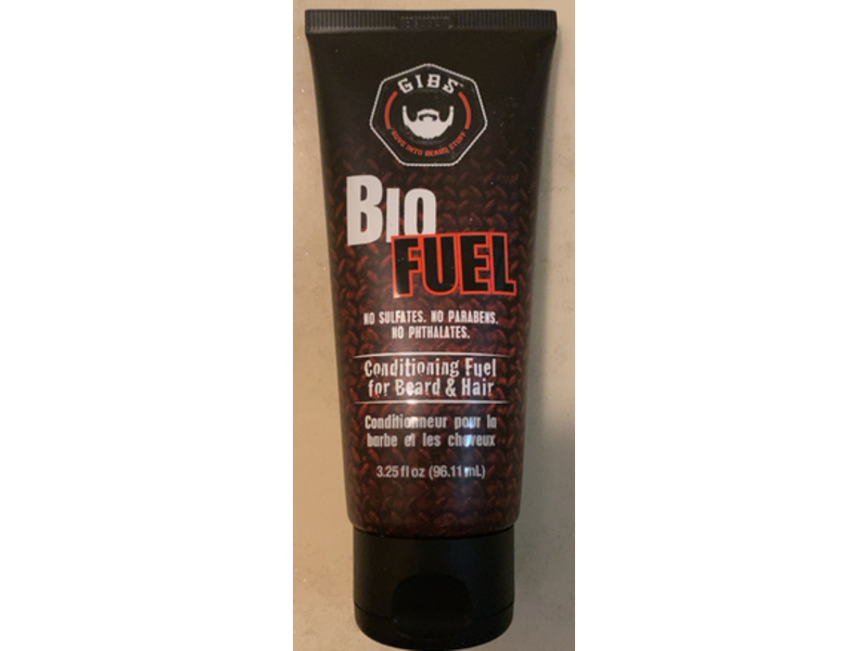 Gibs BioFuel Hair Fule Beard & Hair Conditioner, 3.25 fl oz/96.11 mL