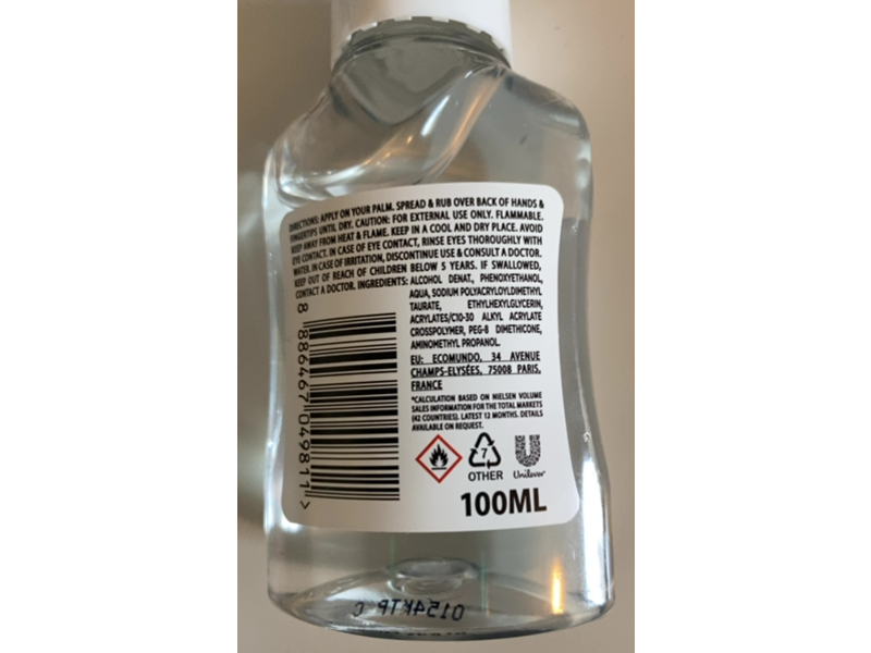 Lifebuoy Hand Hygiene Gel, 100 mL