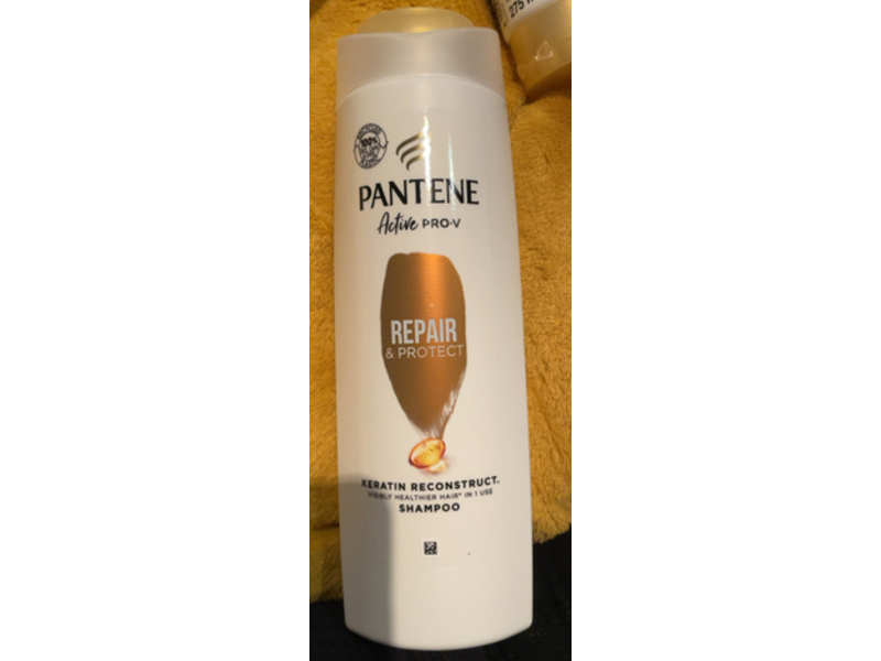 Pantene Repair & Protect Keratin Reconstruct Shampoo, Active Pro-V, 400 mL