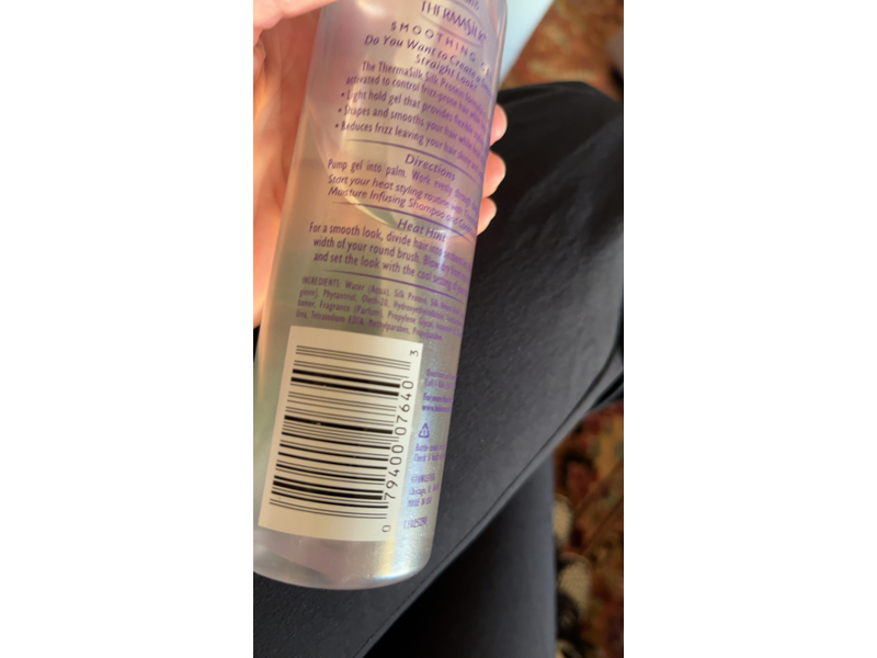 Thermasilk Heat Activated Smoothing Shine & Shape Gel, 8 oz/227 g