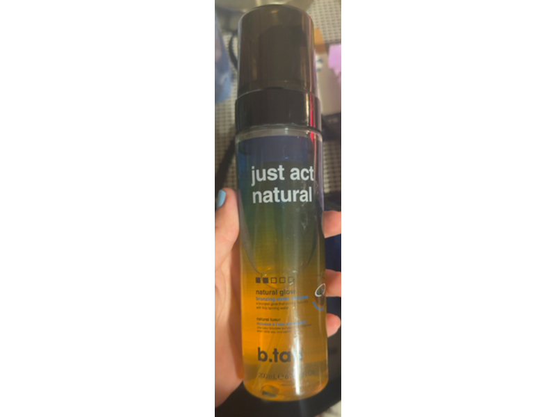 b.tan Just Act Natural Bronzing Water Mousse, 6.7 fl oz/200 mL