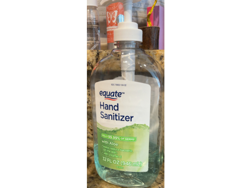 Equate Hand Sanitizer, Aloe, 32 fl oz/946 mL
