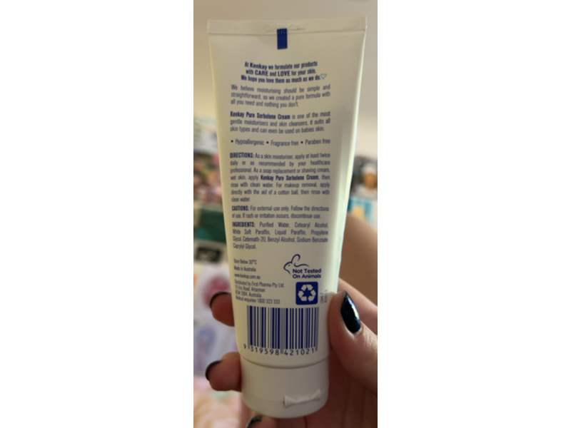 Kenkay Sorbolene Pure Cream, 100 g