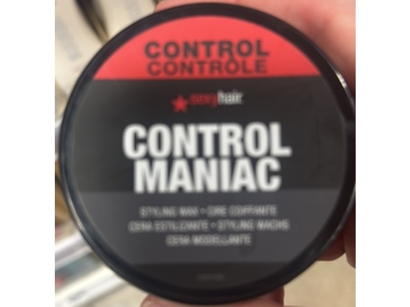 Sexy Hair Control Maniac Styling Wax, 2.5 oz/70 g