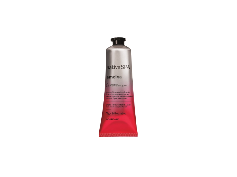 O Boticário Nativa SPA Plum Hand Moisturizing Cream, 2.64 oz/75 g