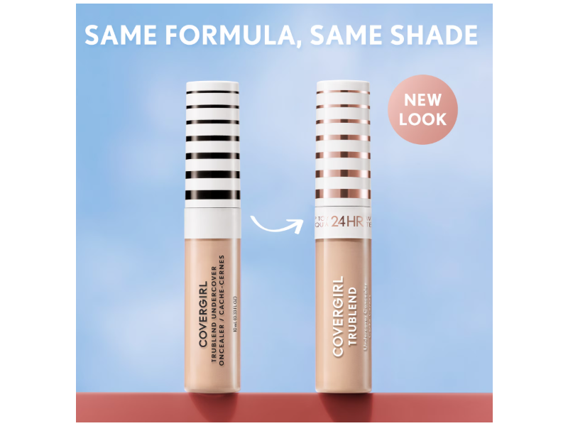 CoverGirl Trublend Undercover Concealer, L100 Fair Porcelain, 0.33 fl oz/10 mL