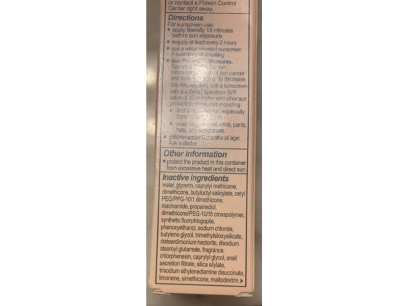 IT Cosmetics CC+ Nude Glow Color Correcting Medium Coverage Skin Tint + Glow Serum + Sunscreen, SPF 40, Fair Beige, 1.08 fl oz/32 mL