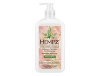 Hempz Pure Herbal Body Moisturizer, Mango Nectar & Hibiscus, 17 fl oz - Image 2