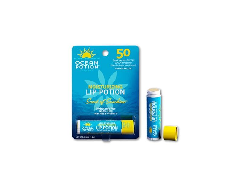 Ocean Potion Moisturizing Lip Potion, Sunshine, SPF 50, 0.15 oz/4.2 g