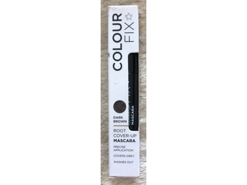 Superdrug Colour Fix Root Cover-Up Mascara, Dark Brown, 13 mL