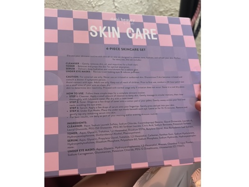 Dani Beauty Skin Care Set, 4 Count
