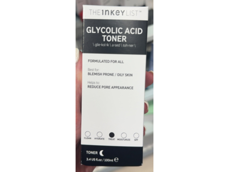 The Inkey List Toner, Glycolic Acid, 3.4 fl oz/100 mL