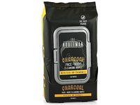 The Nobleman Face + Body Cleansing Wipes, Charcoal, 60 Count - thumbnail 1