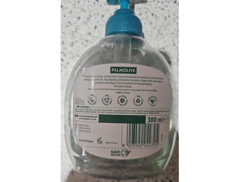 Palmolive Hygiene Plus Kitchen Handwash, Lime Extract, 300 mL