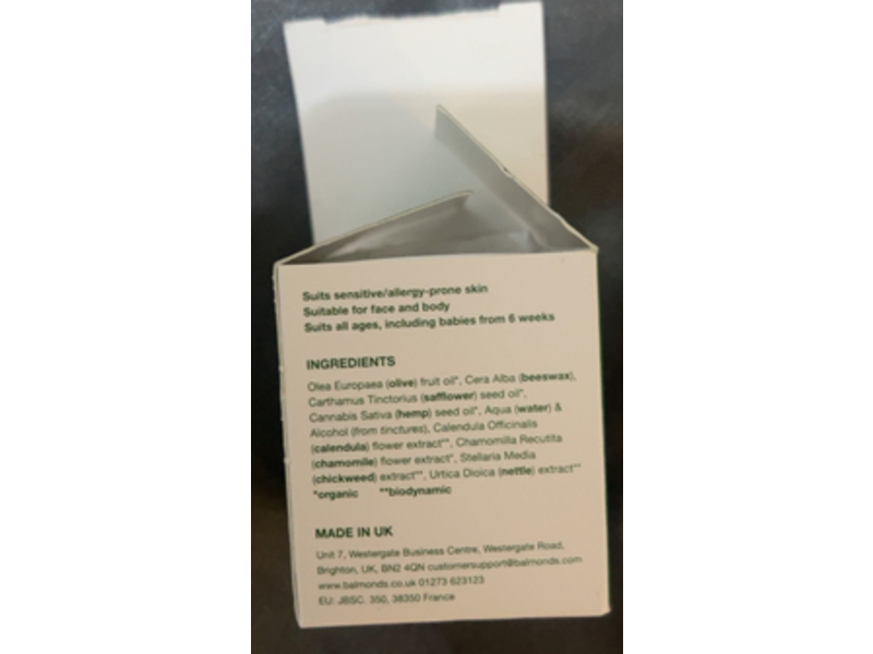 Balmonds Skin Salvation100% Natural Barrier Balm, 30 mL