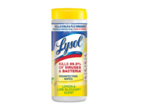 Lysol Disinfecting Wipes, Lemon & Lime Blossom Scent, 35 Count, Pack Of 3 - thumbnail 4