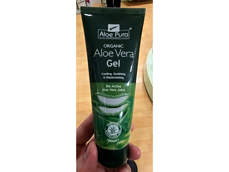 Aloe Pura Organic Aloe Vera Gel, 100 mL