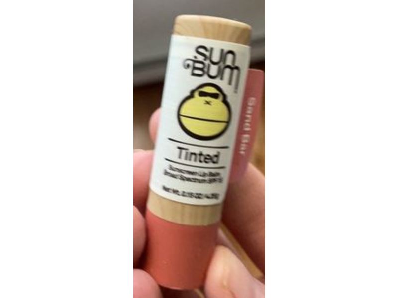Sun Bum Tinted Sunscreen Lip Balm, SPF 15, Sand Bar, 0.15 oz/4.25 g
