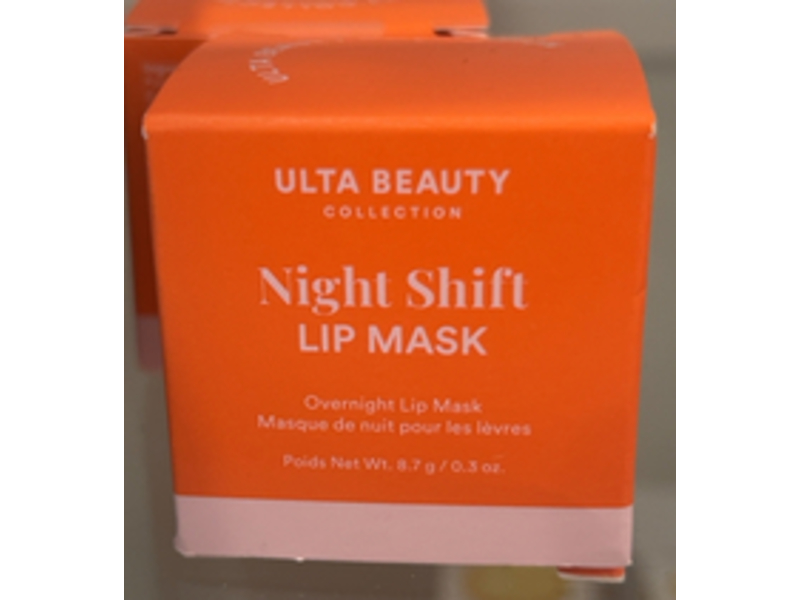 Ulta Beauty Night Shift Overnight Lip Mask, 0.3 oz/ 8.7 g
