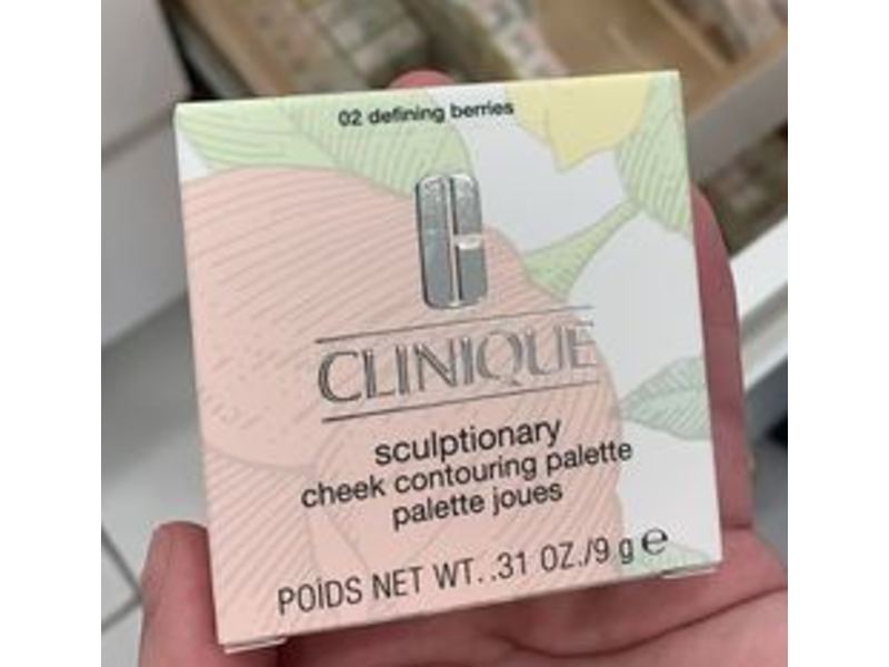 Clinique Sculptionary Cheek Contouring Palette, 02 Defining Berries, 31 oz/9 g