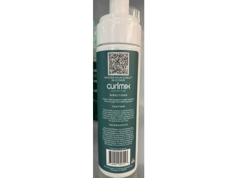 CurlMix Wash and Go Finishing Mousse, 8 fl oz/