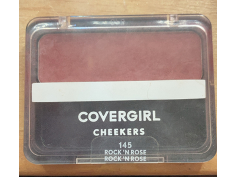 Covergirl Cheekers Blush, 145 Rock 'N Rose, 0.12 oz/3 g