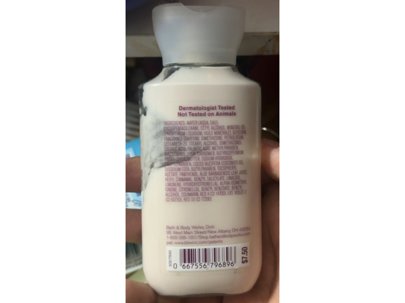 Bath & Body Works A Thousand Wishes Daily Nourishing Body Lotion, Shea Butter + Coconut Oil, 3 oz/88 mL