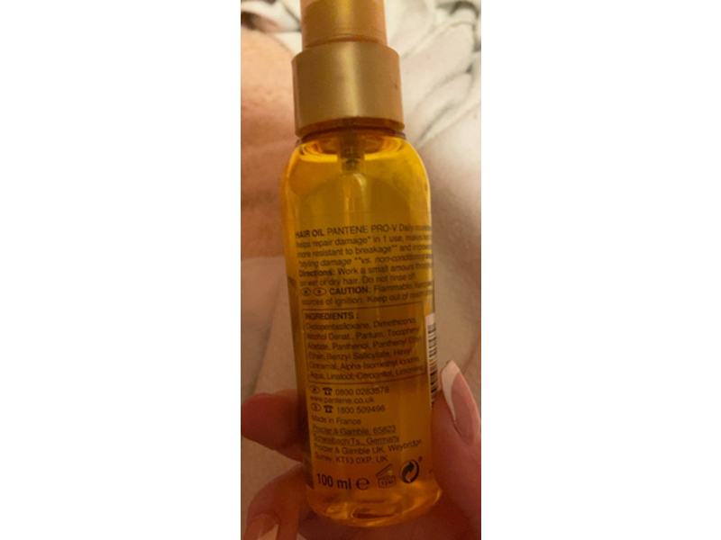 Pantene Pro-V Repair & Protect Oil, Keratin, 100 mL