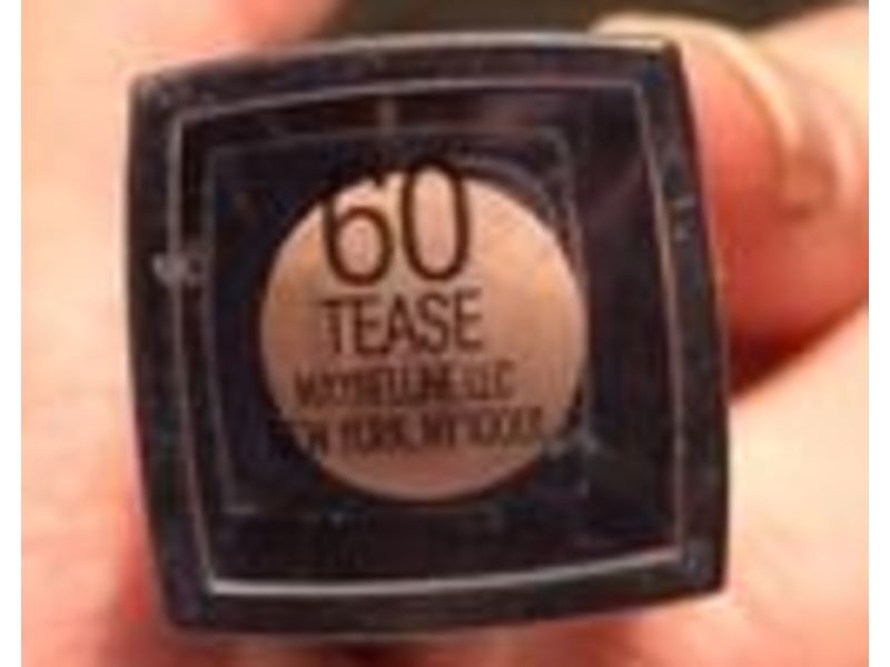 Maybelline Color Sensational Vivid Hot Lacquer Lip Gloss, Tease, 0.17 fl oz