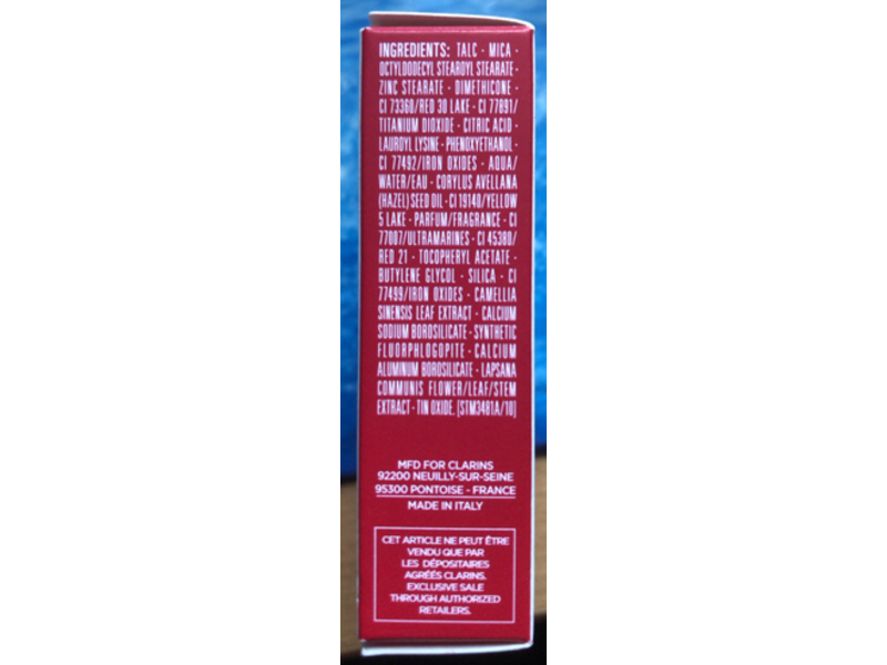 Clarins Radiance & Colour Long - Wearing Blush, Cheeky Pinky, 0.1 oz/5 g