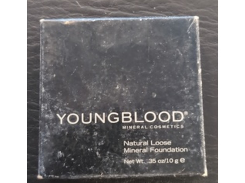 Youngblood Natural Loose Mineral Foundation, Pearl, 0.35 oz/10 g