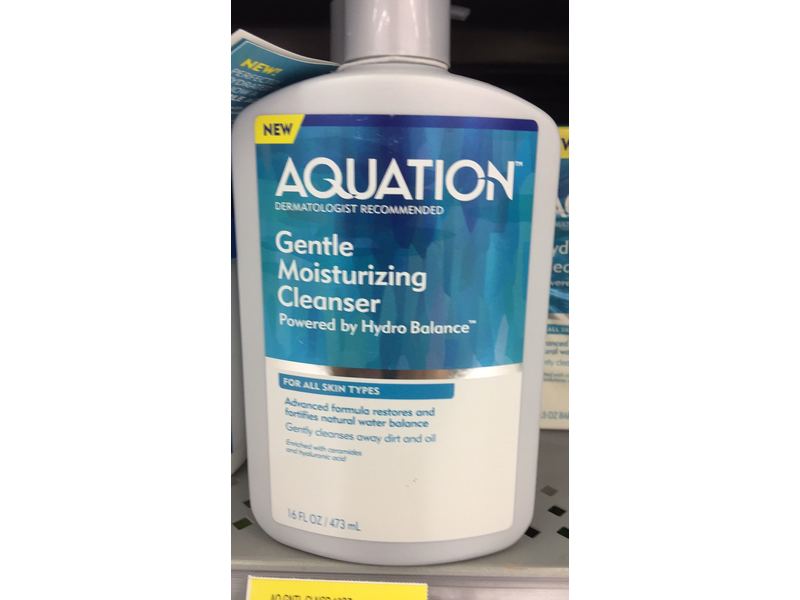 aquation gentle moisturizing cleanser