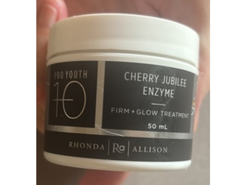 Rhonda Allison Pro Youth 10 Firm+ Glow Treatment, Cherry Jubille Enzyme, 50 mL