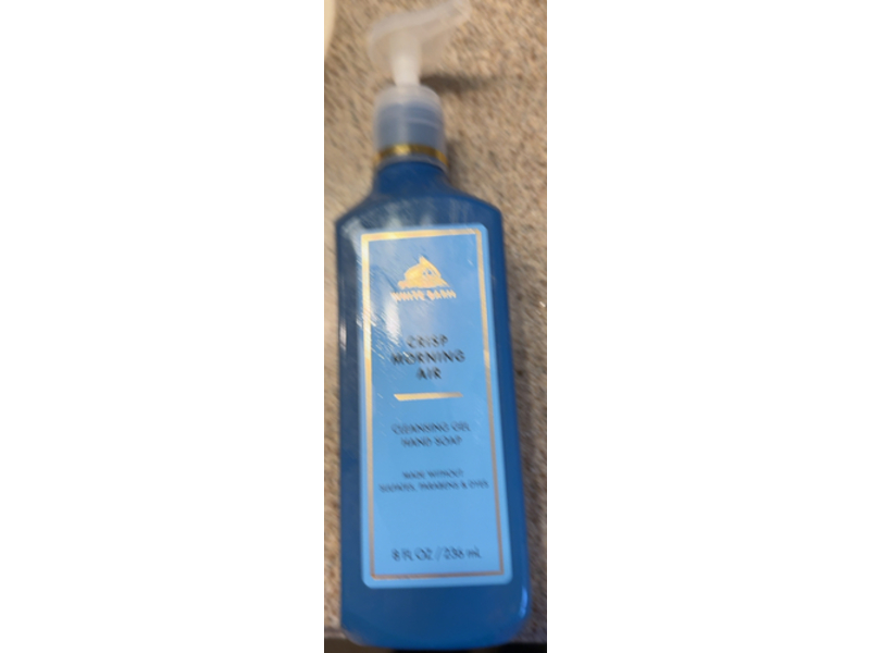 White Barn Cleansing Gel Hand Soap, Crisp Morning Air, 8 fl oz/236 mL