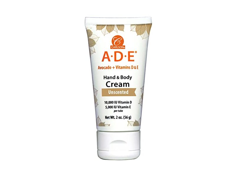 Carlson ADE Hand & Body Cream, Unscented, 2 oz/56 g