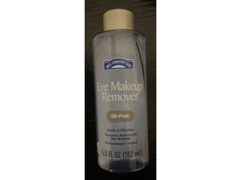 Hill Country Fare Eye Makeup Remover, 5.5 fl oz/162 mL