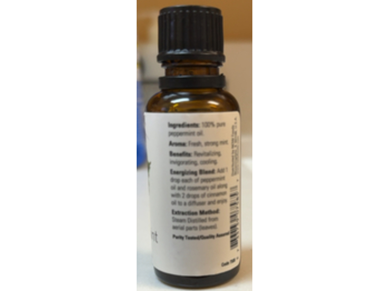 Now Essential Oils, Peppermint , 1 fl oz/30 mL