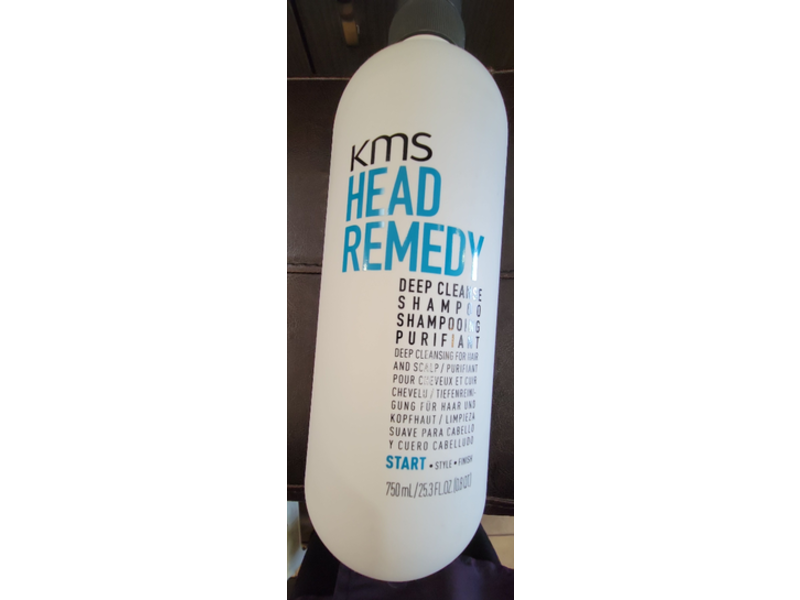 KMS Head Remedy Deep Cleansing Shampoo, 25.3 fl oz/750 mL
