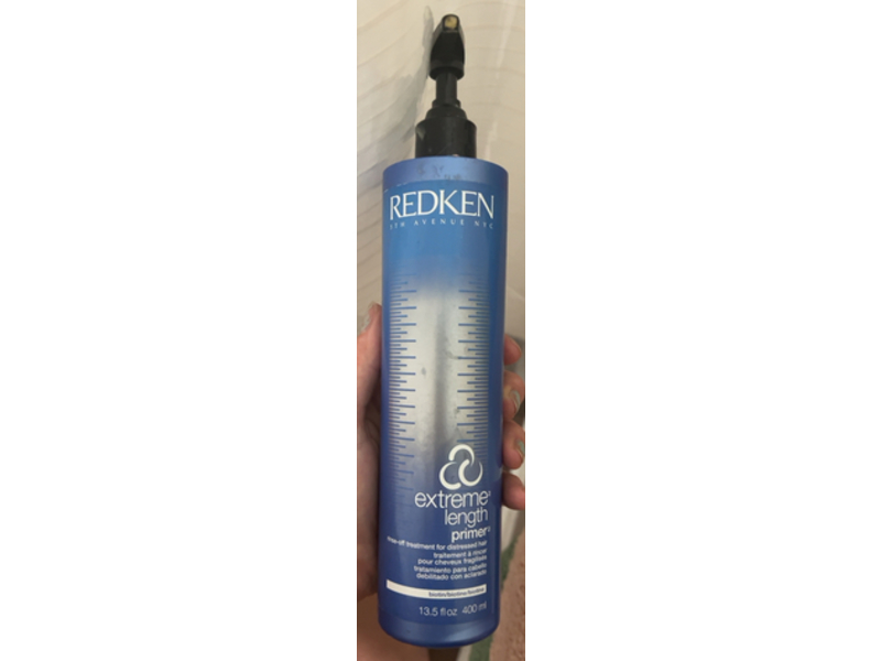 Redken Extreme Length Primer, Biotin, 13.5 fl oz/400 mL