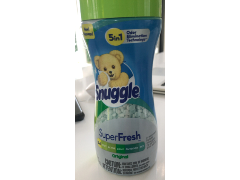 Snuggle Plus Superfresh 5-In-1 Wash Scent Booster Beads, Original, 13 oz