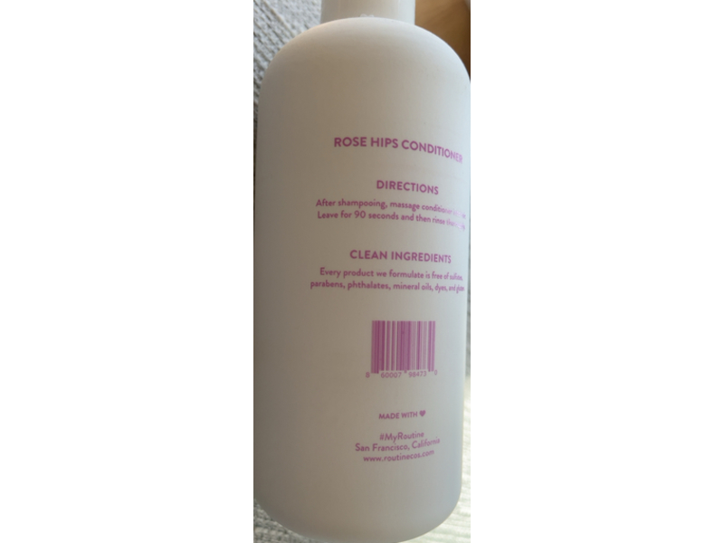 Routine Wellness Conditioner, Rose Hips ,14 oz/414 mL