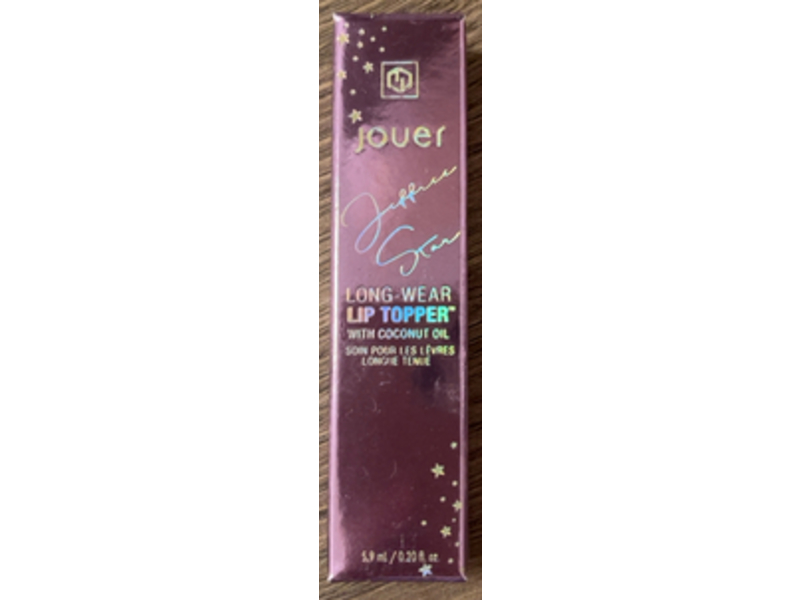 Jouer Jeffree Star Long Wear Lip Topper, Coconut Oil, Sweet Tooth, 0.20 fl oz/5.9 mL