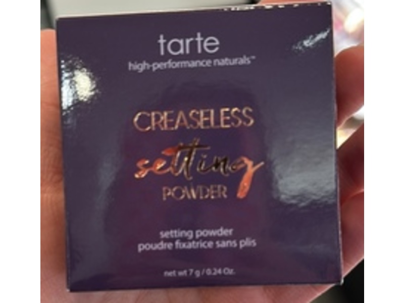 Tarte Creaseless Setting Powder, Pink, 0.24 oz/7 g